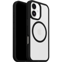 Otterbox React MagSafe Series Case | Apple iPhone 17 | Black Crystal - transparent/schwarz | 77-98591