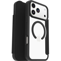 Otterbox React Folio MagSafe Series Case | Apple iPhone 17 Pro Max | Black Crystal - transparent/schwarz | 77-98589