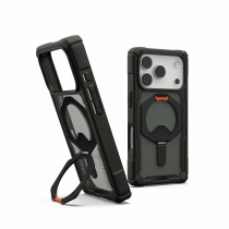 UAG Urban Armor Gear Plasma XTE MagSafe Kickstand Case | Apple iPhone 17 Pro | schwarz/pop orange | 114527114097