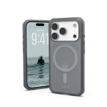 UAG Urban Armor Gear Dot MagSafe Case | Apple iPhone 17 Pro | ash (grau transparent) | 114536113131