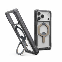 UAG Urban Armor Gear Plasma XTE MagSafe Kickstand Case | Apple iPhone 17 Pro Max | ash (transparent)/titan | 114528113136