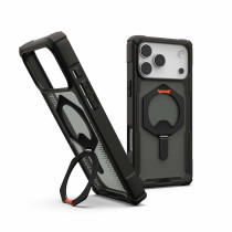 UAG Urban Armor Gear Plasma XTE MagSafe Kickstand Case | Apple iPhone 17 Pro Max | schwarz/pop orange | 114528114097