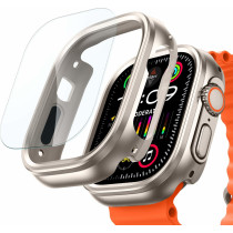 ESR Set bestehend aus Case + Armorite Displayschutz | Apple Watch Ultra | titan | 1Z0480102