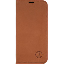 JT Berlin Echtleder BookCase Tegel | Apple iPhone 17 | cognac | 11127