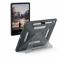 UAG Urban Armor Gear Scout Plus Case mit Kickstand | Apple iPad Air 13" (2025 & 2024) | ash (grau transparent) | 124494113131