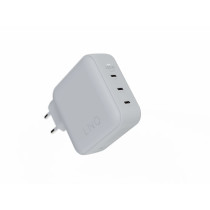 LINQ ProCharge GaN2 Wand-Ladegerät | 140W / PD / 3x USB-C | weiß | LQ48033