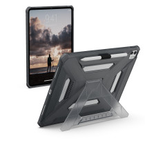 UAG Urban Armor Gear Scout Plus Case mit Kickstand | Apple iPad Pro 13" (2025 & 2024) | ash (grau transparent) | 124492113131