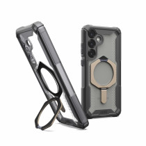 UAG Urban Armor Gear Plasma XTE Kickstand Case mit Magnet-Modul | Samsung Galaxy S25+ | ash (transparent)/titan | 214468113136