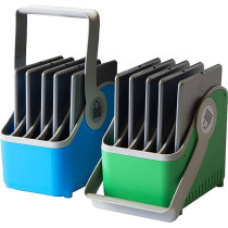 LocknCharge Small Basket Tragekorb | bis 11" | 2 Stück | blau, grün | bulk | LNC10527