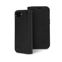 JT Berlin Echtleder BookCase Tegel 360 | Apple iPhone 16e | schwarz | 11170
