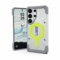 UAG Urban Armor Gear Bundle bestehend aus Pathfinder Case mit Magnet-Modul & Lanyard (abnehmbar) | Samsung Galaxy S26 Ultra | active neon (transparent) & schwarz/graphite | 2145261BV01