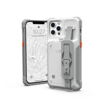 UAG Urban Armor Gear Workflow Healthcare Battery Case | Apple iPhone 15 | weiß/grau | bulk | 114028BW4130
