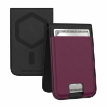 UAG Urban Armor Gear Metropolis Magnetic Wallet mit Standfunktion | veganes Leder deep purple synth | 964445114E4E