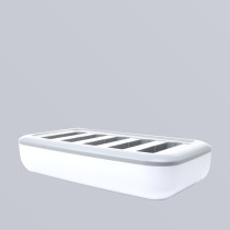 Beam Mobile Healthcare Ladestation für 5 Beam Schutzhüllen | Apple iPhone SE (2022 & 2020) | weiß | bulk | GM-388