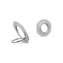 UAG Urban Armor Gear Magnetic Ring Stand LT | Halterung/Haltering mit Standfunktion | für MagSafe und UAG Cases mit eingebautem Magnet | ice (transparent) | 964452114343
