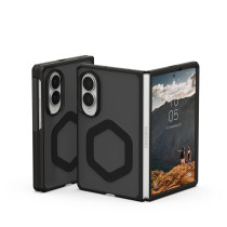 UAG Urban Armor Gear Mouve Case mit Magnet-Modul | Samsung Galaxy Z Fold8 | ash (grau transparent)/schwarz | 214562113131