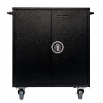 LEBA NoteCart Flex Extended 36 Laptop/Tablet Ladewagenschrank | Steckdosen | 15,6" | schwarz | bulk | NCF-E-36-SC