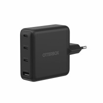 Otterbox GaN Standard Fourport Wand-Ladegerät | 3x USB-C und 1x USB-A | 140W / PD | schwarz | 77-000778
