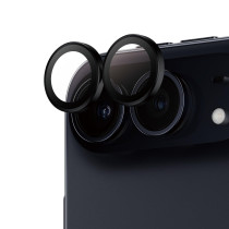 PanzerGlass Hoops Kameralinsenschutz | Apple iPhone Duo | schwarz | PG70130