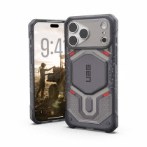 UAG Urban Armor Gear Monarch Pro MagSafe Case | Limited VEIL Collection | Apple iPhone 18 Pro Max/17 Pro Max | ash (grau transparent) | 114568113190