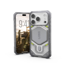 UAG Urban Armor Gear Monarch Pro MagSafe Case | Limited VEIL Collection | Apple iPhone 18 Pro/17 Pro | ice (transparent)/smoke (grau) | 114569114381