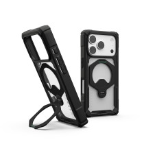 UAG Urban Armor Gear Plasma XTE 360 MagSafe Kickstand Case | Apple iPhone 18 Pro/17 Pro | schwarz/transparent | 11457311404G