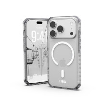 UAG Urban Armor Gear Plyo LT MagSafe Case | Apple iPhone 18 Pro/17 Pro | ice/smoke (grau) (transparent)/weiß | 11459311433B