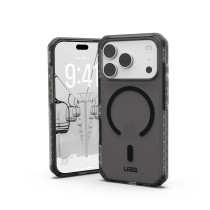 UAG Urban Armor Gear Plyo LT MagSafe Case | Apple iPhone 18 Pro/17 Pro | ash (grau transparent)/schwarz | 114593113140