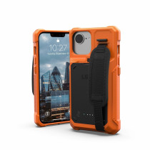 UAG Urban Armor Gear Workflow Battery Case | Apple iPhone 17e/16e/14/13 | orange/schwarz | bulk | WF0000159740