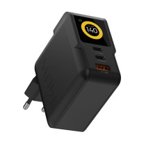 Xtorm NextGen GaN3 Ultra Wand-Ladegerät | 140W / PD / 2x USB-C / 1x USB-A | schwarz | XECNG1401