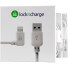 LocknCharge MFI Lightning Kabel 0,3m | abgewinkelt | 5 Stück | weiß | bulk | LNC10117