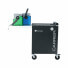 LocknCharge Carrier 20 Ladestation | bis 20 Geräte| Rollwagen | schwarz | LNC10389