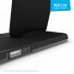 Zens Aluminium Series Stand Wireless Charger + Dock mit Netzteil | 2x 10W | Qi | schwarz | ZEDC06B/00