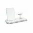 Zens Aluminium Series Stand Wireless Charger + Dock mit Netzteil | 2x 10W | Qi | weiß | ZEDC06W/00