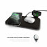 Zens Liberty Series Fabric Edition 16-Spulen Wireless Charger mit USB-C Netzteil 60W | 2x 15W | Qi | ZEDC08B/00