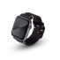 JT Berlin Watchband Alex Vintage | Apple Watch Ultra/42/44/45mm | schwarz - Aluminium grau | S/M | 10629