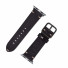 JT Berlin Watchband Alex Vintage | Apple Watch Ultra/42/44/45/46mm | schwarz - Aluminium grau | S/M | 10629