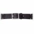 JT Berlin Watchband Alex Vintage | Apple Watch Ultra/42/44/45mm | schwarz - Edelstahl | M/L | 10706