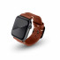 JT Berlin Watchband Alex Vintage | Apple Watch Ultra/42/44/45/46mm | braun - Edelstahl schwarz | S/M | 10632