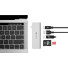 ADAM elements CASA Hub 5E 5-in-1 | Apple MacBook & USB-C Notebooks | grau | AAPADHUB5EGY