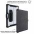 JT Berlin Handstrap Case | Microsoft Surface Pro 10/9 | schwarz/transparent | bulk | 30003