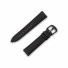 JT Berlin Watchband Wannsee | Universal 20mm | schwarz - Edelstahl schwarz | M | 10853