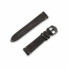 JT Berlin Watchband Alex II Vintage | Universal 20mm | schwarz - Edelstahl schwarz | M | 10846