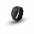 JT Berlin Watchband Alex II Vintage | Apple Watch Ultra/42/44/45/46mm | schwarz - Aluminium space grau | M | 10824