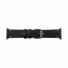 JT Berlin Watchband Alex II Vintage | Apple Watch Ultra/42/44/45/46mm | schwarz - Aluminium space grau | M | 10824