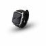 JT Berlin Watchband Wannsee | Apple Watch Ultra/42/44/45/46mm | schwarz - Aluminium silber | M | 10841