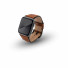 JT Berlin Watchband Charlie | Apple Watch Ultra/42/44/45mm | braun - Edelstahl schwarz | M | 10839