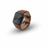 JT Berlin Watchband Charlie | Apple Watch Ultra/42/44/45/46mm | braun - Edelstahl schwarz | M | 10839