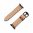 JT Berlin Watchband Charlie | Apple Watch Ultra/42/44/45mm | braun - Edelstahl schwarz | M | 10839