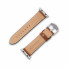 JT Berlin Watchband Charlie | Apple Watch Ultra/42/44/45mm | braun - Aluminium silber | M | 10835